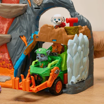 Gambar Paw Patrol The Dino Movie Playset Super Lava Blast - Mix