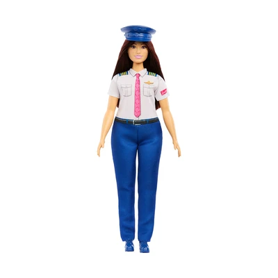 Gambar Barbie Set Boneka Careers Pilot & Accessories JKF75 - Mix