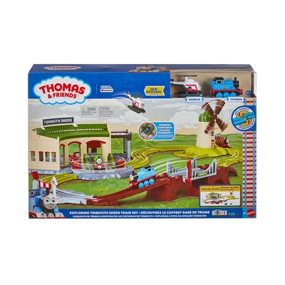 Gambar Thomas & Friends Playset Exploring Tidmouth Sheds Train - Mix
