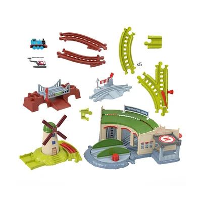 Gambar Thomas & Friends Playset Exploring Tidmouth Sheds Train - Mix