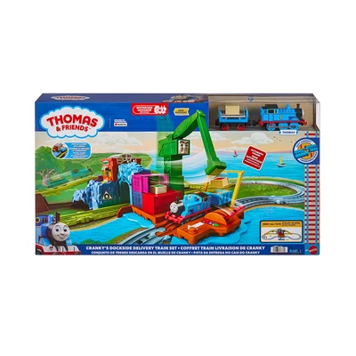 Gambar Thomas & Friends Playset Crankys Dockside Delivery Train - Mix