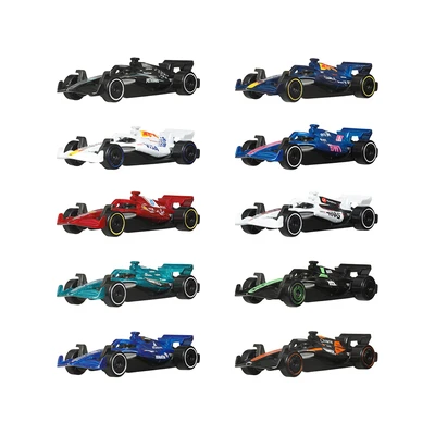 Gambar Hot Wheels Formula 1 2025 1:64 Set 10 pcs - Mix