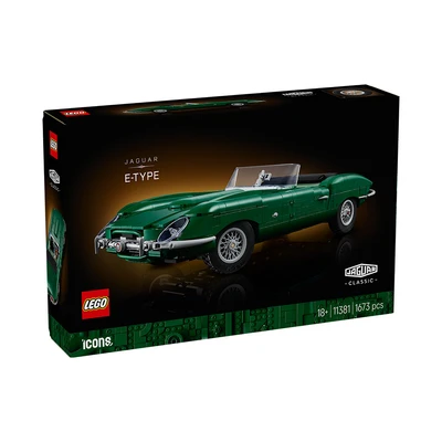 Gambar LEGO Icons Jaguar E-Type Set 1673 pcs 11381 - Hijau