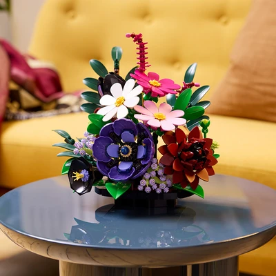 Gambar LEGO Botanicals Dark Flower Arrangement Set 562 pcs 11513 - Mix