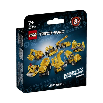 Gambar [Blind Box] LEGO Technic Mighty Machines Series1 Set 44 pcs 42233