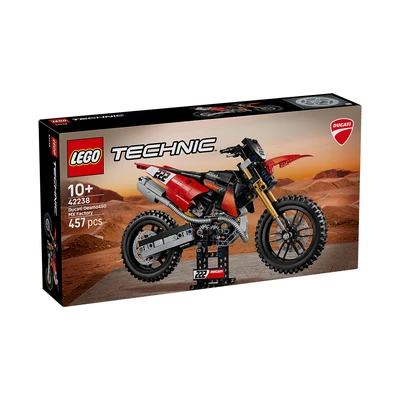 Gambar LEGO Technic Ducati Desmo450 MX Factory Motorcycle Set 457 pcs 42238 - Mix