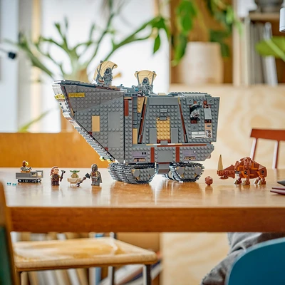 Gambar LEGO Star Wars Offworld Sandcrawler And Mudhorn Set 1683 pcs 75453 - Abu-Abu