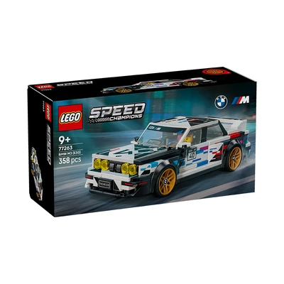 Gambar LEGO Speed Champions BMW M3 E30 Set 358 pcs 77263 - Putih