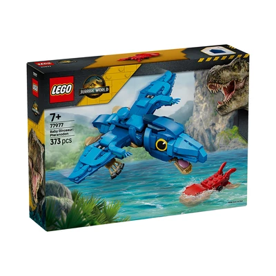 Gambar LEGO Jurassic World Baby Dinosaur Pteranodon Set 373 pcs 77977 - Biru
