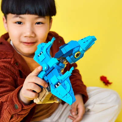 Gambar LEGO Jurassic World Baby Dinosaur Pteranodon Set 373 pcs 77977 - Biru