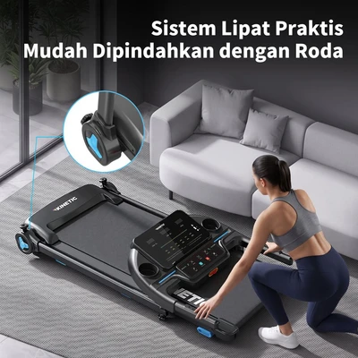 Gambar Kinetic Treadmill 1.5HP - Hitam