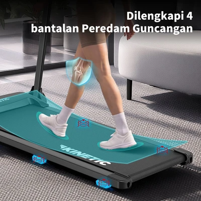 Gambar Kinetic Treadmill 1.5HP - Hitam