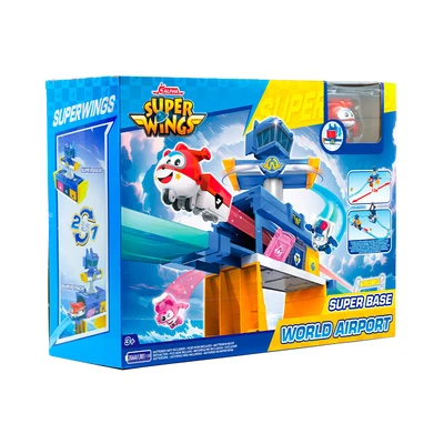 Gambar Alpha Group Playset Superwings World Airport - Mix