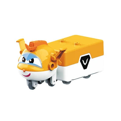 Gambar Alpha Group Superwings Golden Boys Pull & Go Delivery - Oranye/Putih