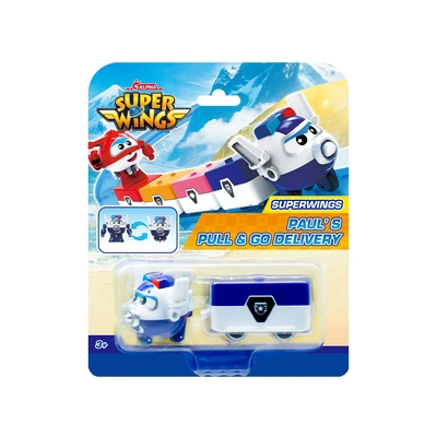 Gambar Alpha Group Superwings Pauls Pull & Go Delivery - Biru/Putih