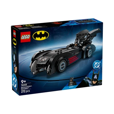 Gambar LEGO DC Batman & Robin Batmobile Set 272 pcs 76333 - Hitam