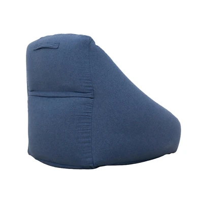 Gambar Soleil Cloudy Lazy Sofa Angin Fabric 1 Seater - Biru