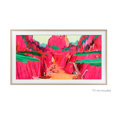 Gambar Samsung Part Frame Bezel TV 65 Inch VG-SCFF65TKBXY - Cokelat Teak