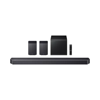 Gambar Samsung Soundbar 9.1.4 ch Wireless Subwoofer & Rear Speaker HW-Q930F - Hitam