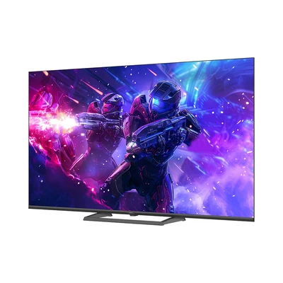 Gambar Aqua 55 Inch 4K QLED Google TV AQT55Q80GUX - Hitam