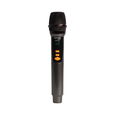 Gambar Advance Digitals Wireless Microphone MIC-218 - Hitam
