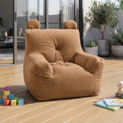 Gambar Soleil Mori Bear Bean Bag Anak - Cokelat