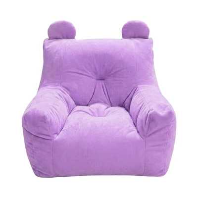 Gambar Soleil Mori Bear Bean Bag Anak - Ungu