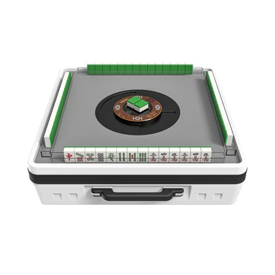 Gambar Set Meja Mahjong Portabel - Putih