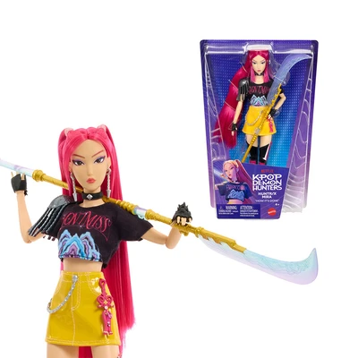 Gambar KPop Demon Hunters Set Boneka HUNTR/X Mira How Its Done - Mix