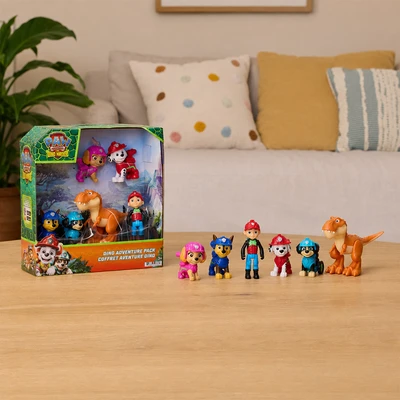 Gambar Paw Patrol The Dino Movie Set Minifigure Dino Adventure Pack - Mix