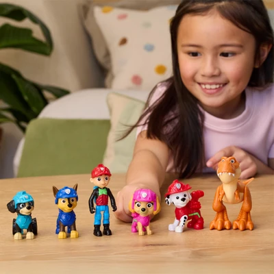 Gambar Paw Patrol The Dino Movie Set Minifigure Dino Adventure Pack - Mix