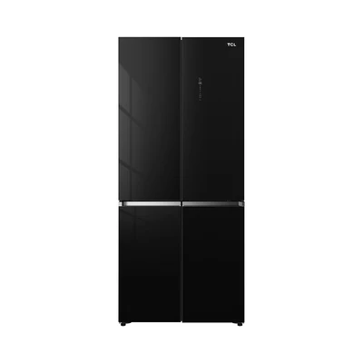 Gambar TCL Kulkas 4 Pintu Side By Side 521 Liter C610CD - Hitam