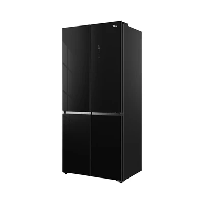 Gambar TCL Kulkas 4 Pintu Side By Side 521 Liter C610CD - Hitam