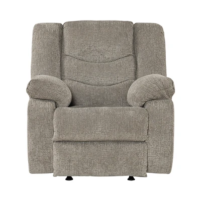 Gambar Ashley Tulen-11 Sofa Recliner Fabric 1 Seater - Abu-Abu