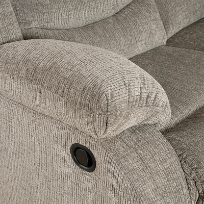Gambar Ashley Tulen-11 Sofa Recliner Fabric 1 Seater - Abu-Abu