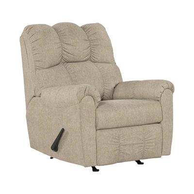 Gambar Ashley Raulo-4 Sofa Manual Recliner Fabric 1 Seater - Cokelat Muda