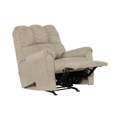 Gambar Ashley Raulo-4 Sofa Manual Recliner Fabric 1 Seater - Cokelat Muda