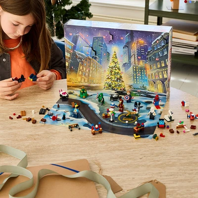 Gambar LEGO Marvel Advent Calendar 2026 Set 317 pcs 75456 - Mix