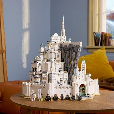 Gambar LEGO Icons The Lord of The Rings Minas Tirith Set 8278 pcs 11377 - Putih