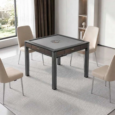 Gambar Berwyn Set Meja Mahjong Autoable Rotor - Silver