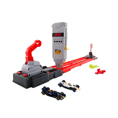 Gambar Hot Wheels Playset Racing Formula 1 Grid Start - Mix