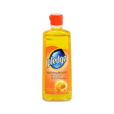Gambar Johnson Pledge Natural Orange Oil Cairan Pembersih Furnitur 170 ml