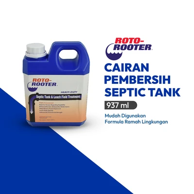 Gambar Roto Rooter Cairan Pembersih Pipa Saluran Septic Tank Drainase 937 ml