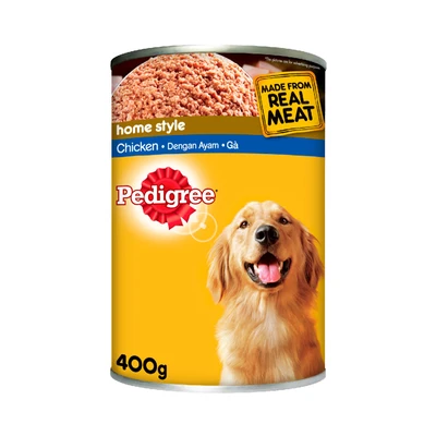 Gambar Pedigree Makanan Anjing Basah Chicken 400 gr