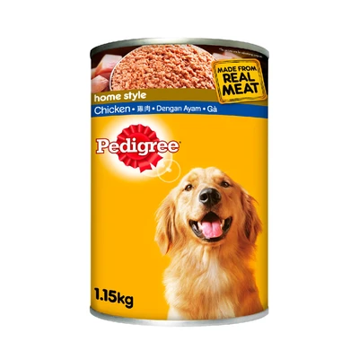Gambar Pedigree Makanan Anjing Basah Chicken 1.15 kg
