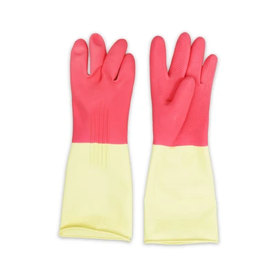 Gambar Young Young Sarung Tangan Karet Dual Warna 19 cm