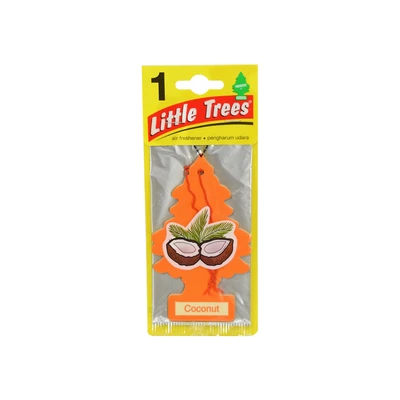 Gambar Little Trees Tree Coconut Pengharum Mobil Gantung - Oranye