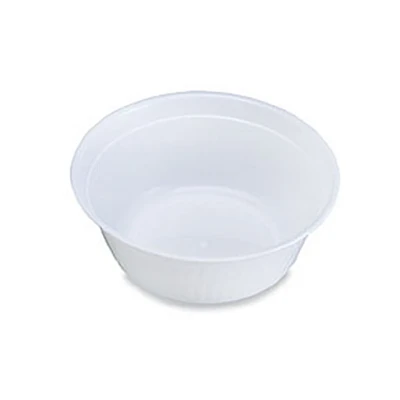 Gambar Komax Mangkuk Saji Plastik Sekali Pakai 13.5 cm Set 10 pcs - Putih