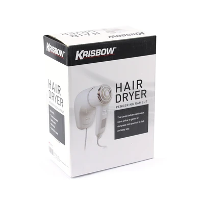 Gambar Krisbow Hair Dryer Dinding 1200 Watt - Putih
