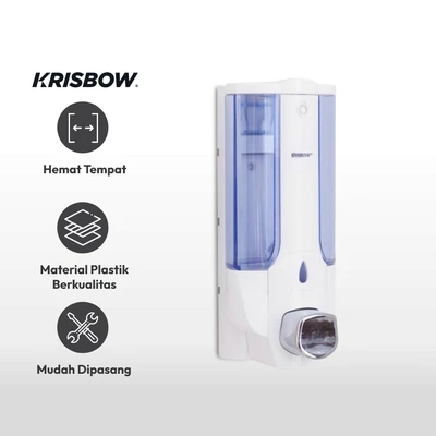 Gambar Krisbow 380 Ml Dispenser Sabun Cair - Putih